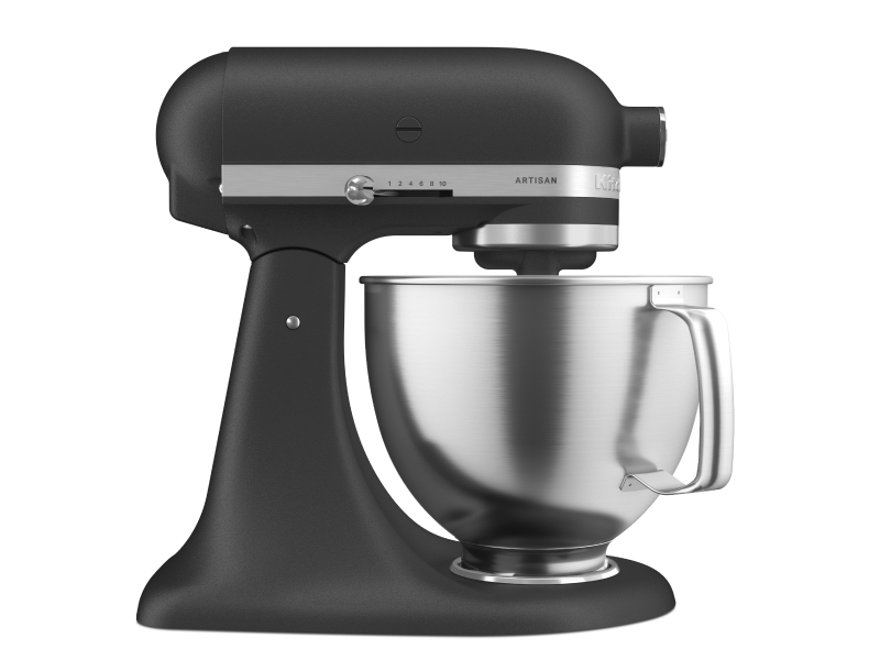 Cast iron black KitchenAid® stand mixer