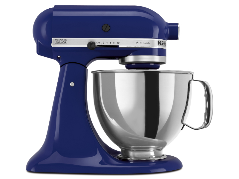 Cobalt blue KitchenAid® stand mixer