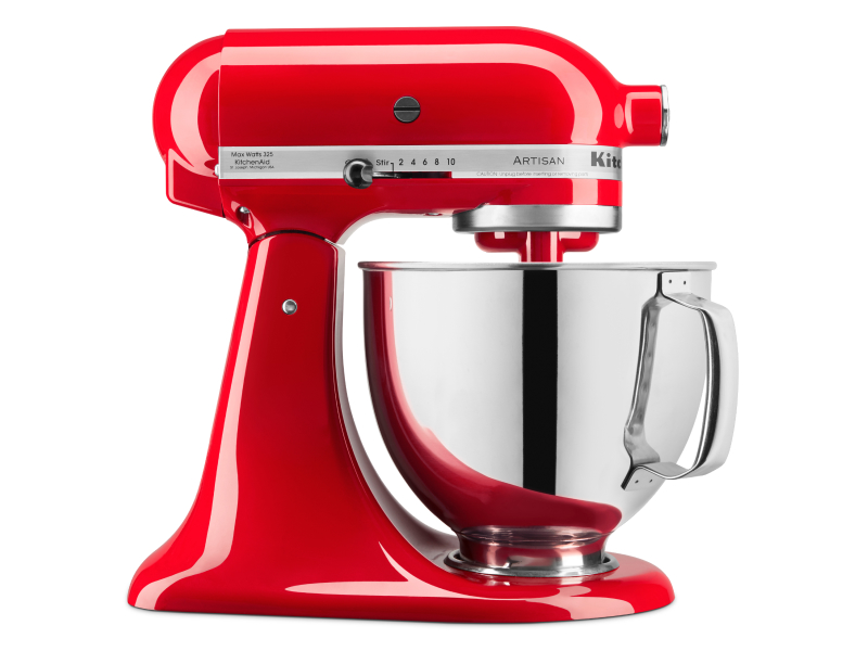 Passion red KitchenAid® stand mixers