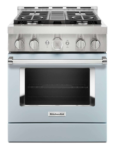 Kitchenaid® 30'' Smart Commercial-style Gas Range With 4 Burners