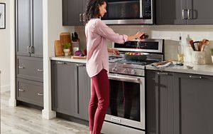 Kitchenaid online electric range
