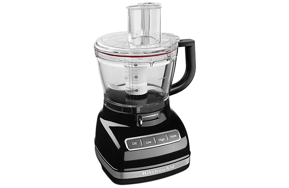 Large-sized black 14-cup food processor