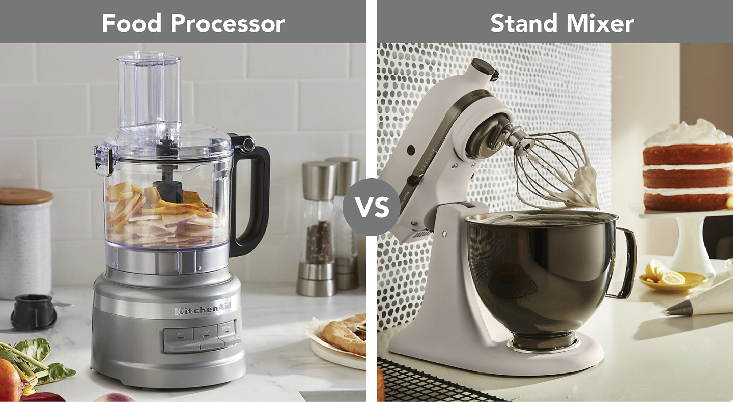 kig ind hældning Forfatning Food Processor vs. Mixer: What's the Difference? | KitchenAid