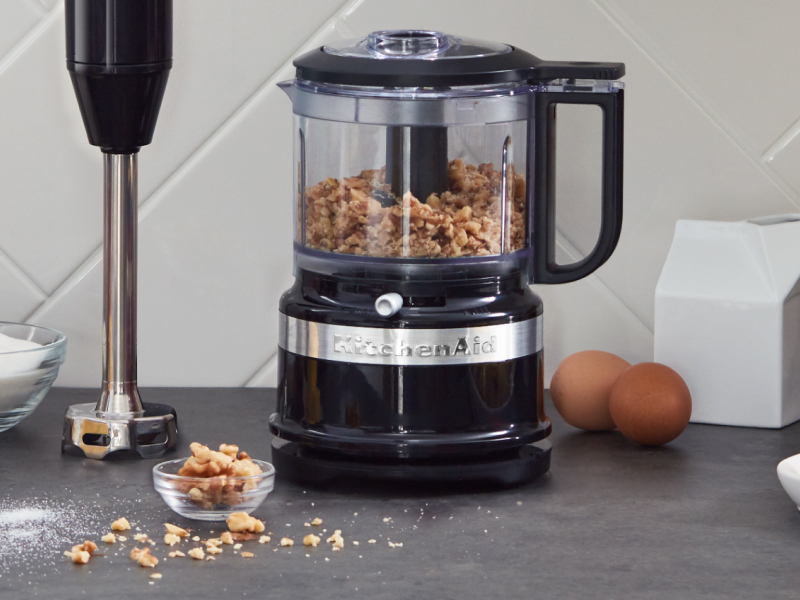 Nuts in a KitchenAid® food processor