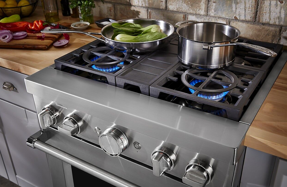 Gas & Electric Kitchen Cooktops
