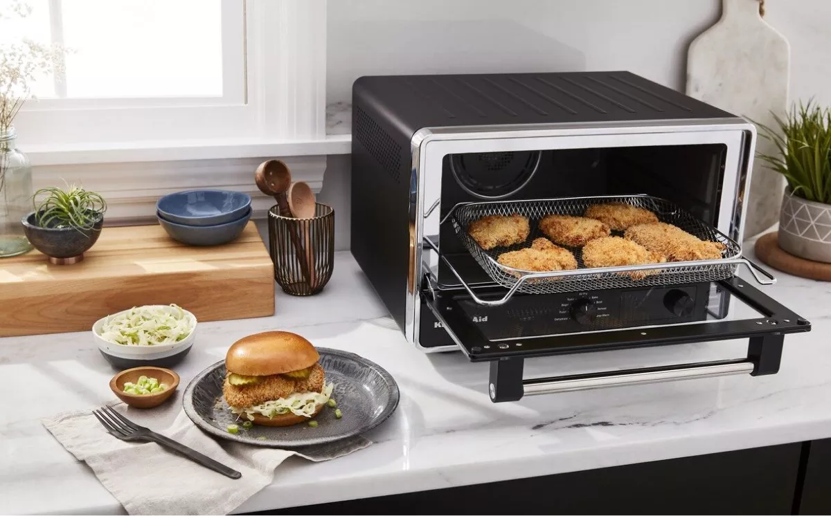 Café Countertop Oven and Air Fryer Demo Review 