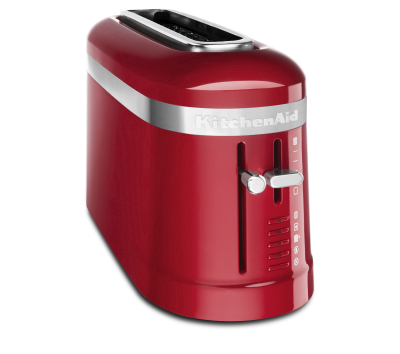 Red KitchenAid® single-slice toaster