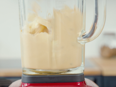 Frappe blending in a KitchenAid® blender