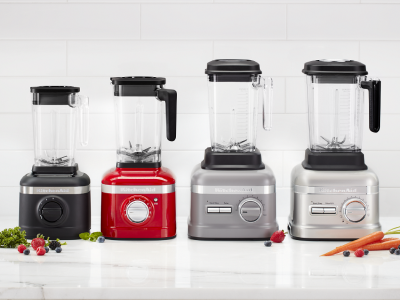 Four KitchenAid® blenders in varying sizes