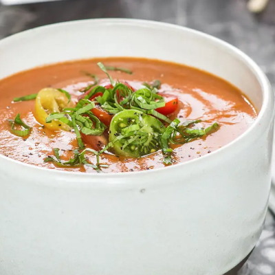 Tomato basil soup from Yummly recipe