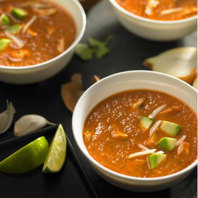 Chicken tortilla lime soup from Yummly recipe