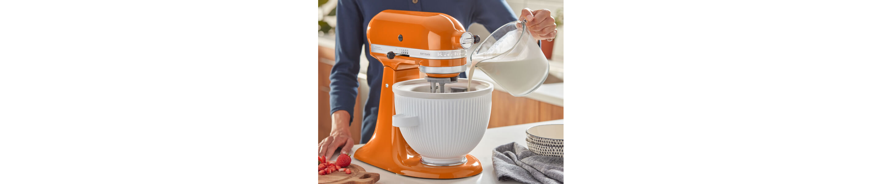 How to Make Vanilla Ice Cream in a Stand Mixer KitchenAid