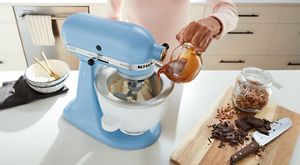 How to Make Vanilla Ice Cream in a Stand Mixer KitchenAid