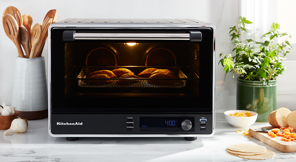 With the KitchenAid countertop convection oven, you can bake