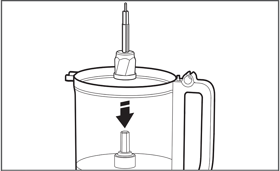 Inserting the drive adaptor