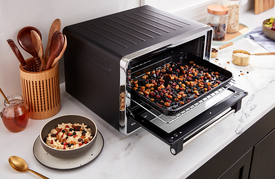 Silonn Air Fryer Oven, 2-in-1 Smart Air Fryer Toaster Oven Combo