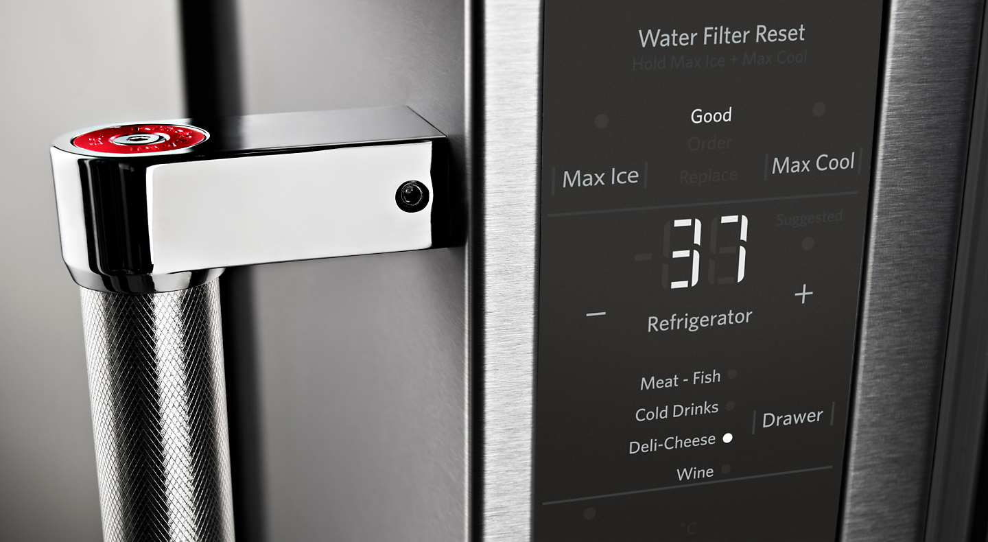 How to change the water filter on your KitchenAid refrigerator