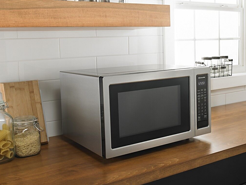 A KitchenAid microwave