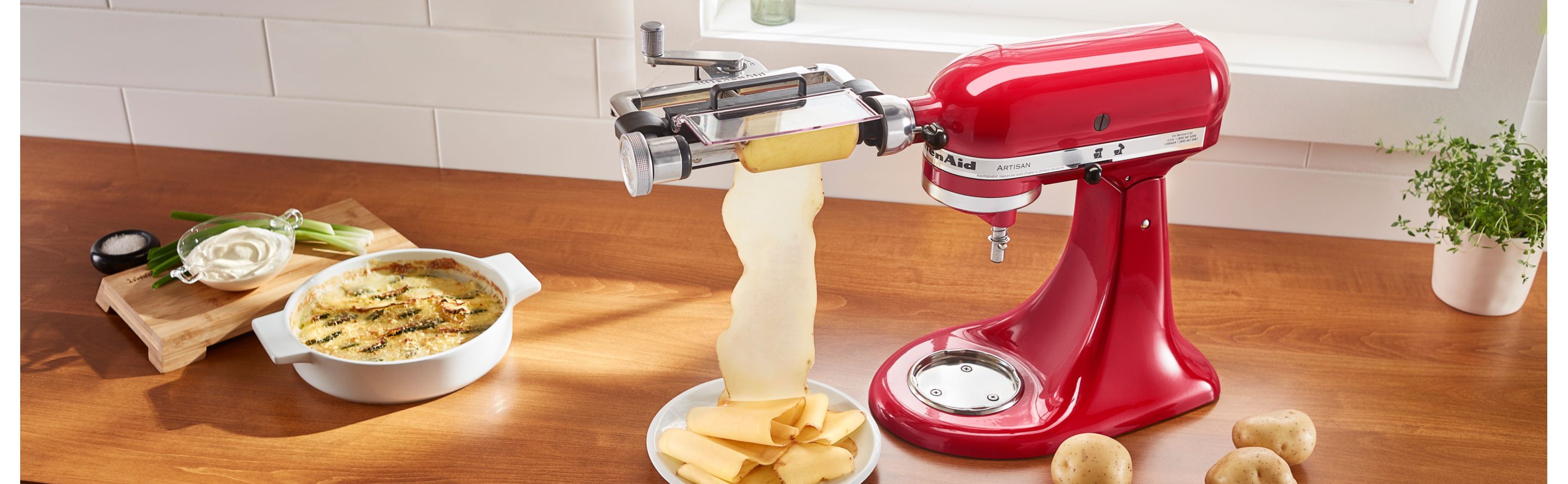 Vegetable Sheet Cutter Recipes And Uses KitchenAid