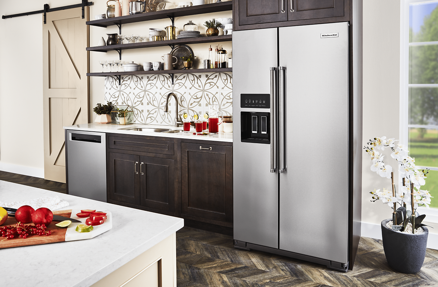 How to Fix a Kitchen Layout with a Refrigerator That's Floating in Space