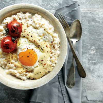 Breakfast bowl with egg