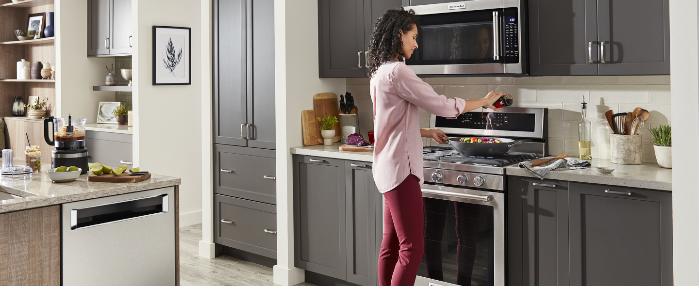 KitchenAid® major appliances.