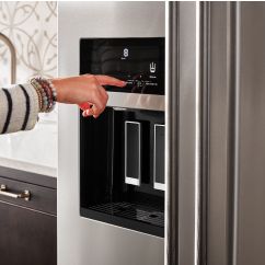 A KitchenAid® refrigerator.