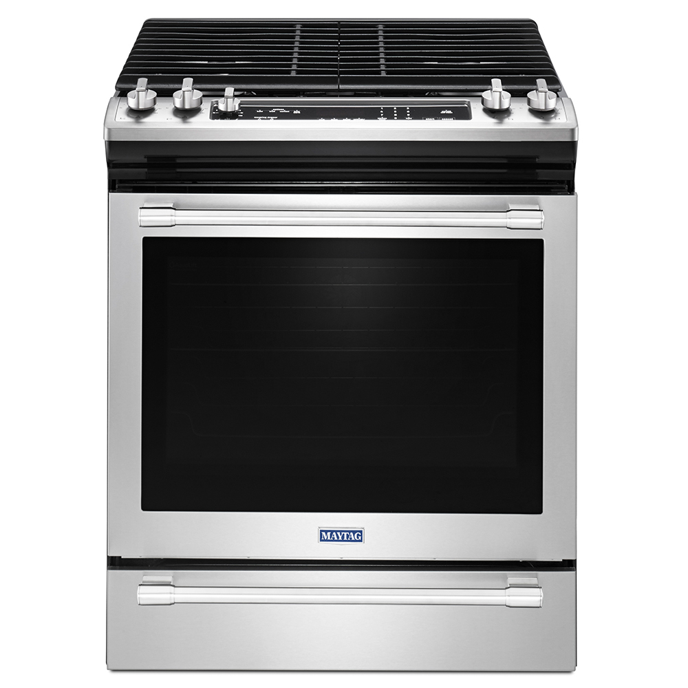 30-inch wide slide-in gas range with true convection and FIT system - 5.8 cu. ft.