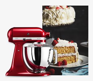 kitchenaid mixer for cake batter