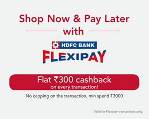 HDFC Flexipay Banner