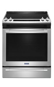 Fingerprint Resistant Stainless Steel 30 Inch Wide Electric Range