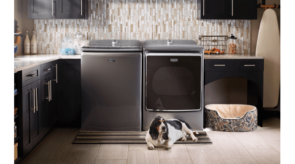 Discover Maytag gas dryer vs electric dryer features.