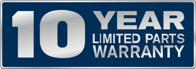 10 Year Limited Part Warranty
