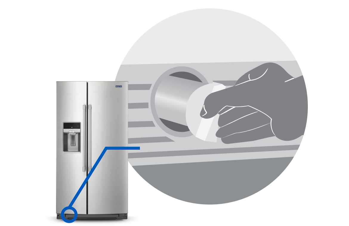 How to Replace the Water Filter in the Base Grille