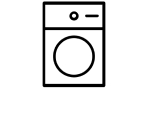 All-in-one washer and dryer icon
