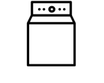 Top load washer icon