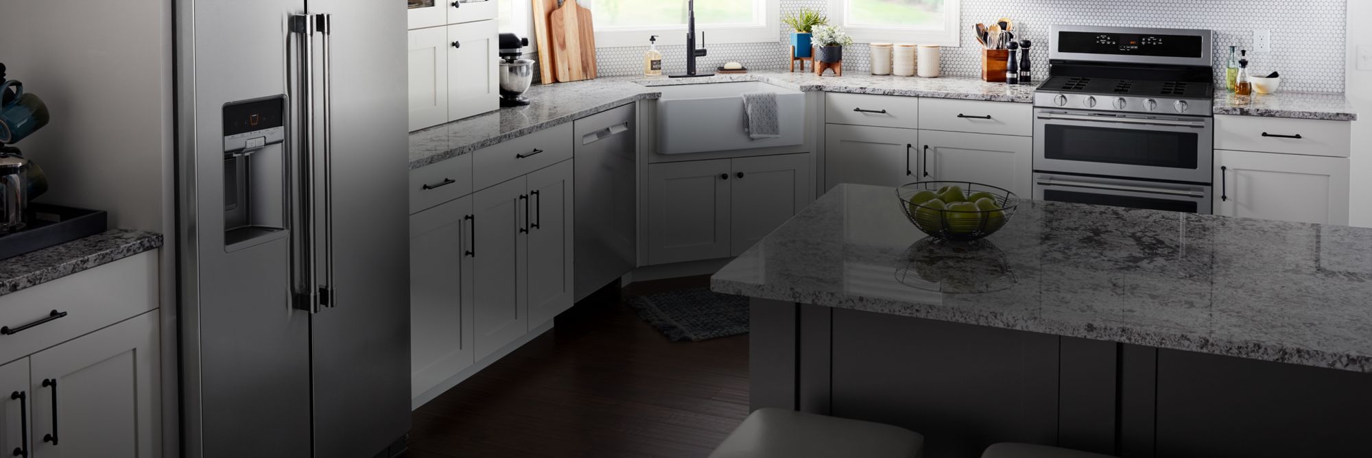 Clothes tumbling in a Maytag® dryer.