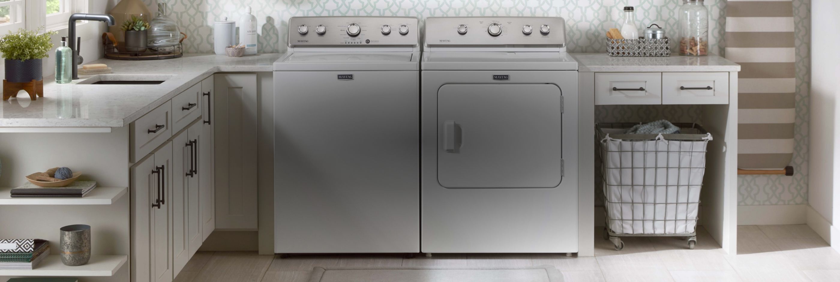 Maytag® Top-Load Laundry Pair.