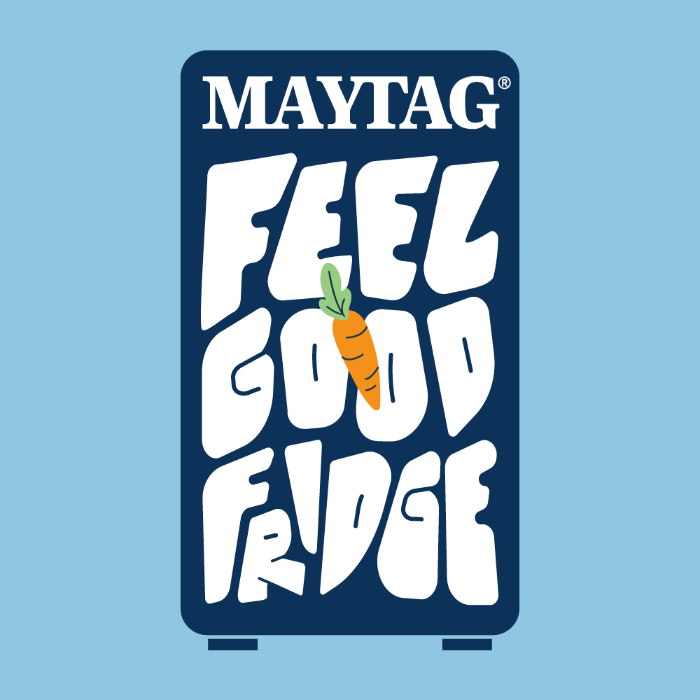 Maytag Feel Good Fridge logo