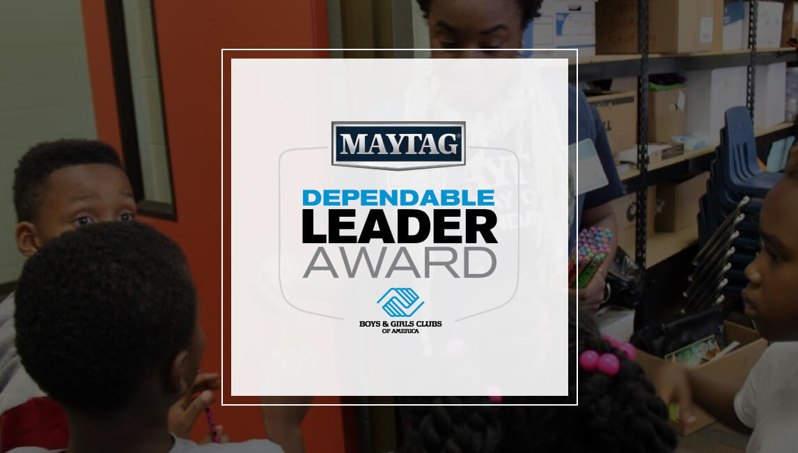 Maytag Dependable Leader Award graphic