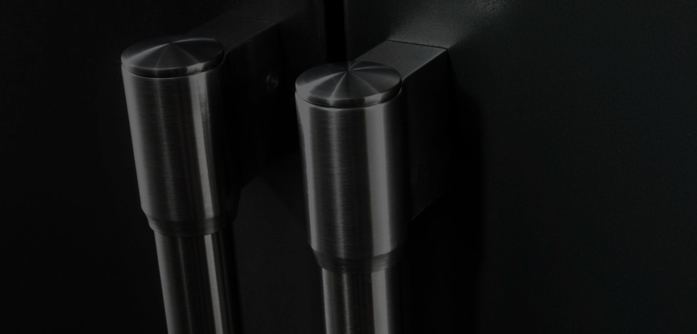 Stainless steel Maytag® refrigerator.
