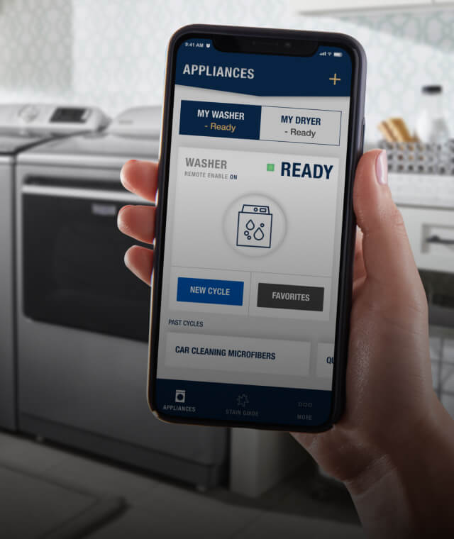 Download the Maytag™ App and create an account.