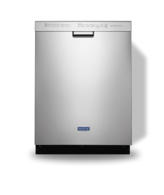 Maytag® top control dishwasher.