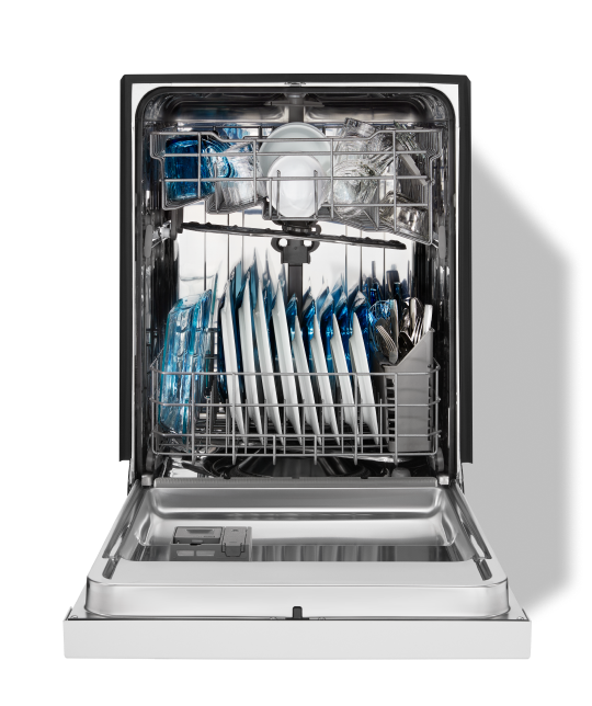 Maytag® top control dishwasher.