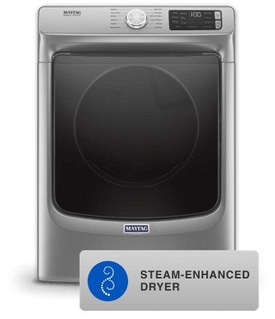 Maytag® front load dryer.