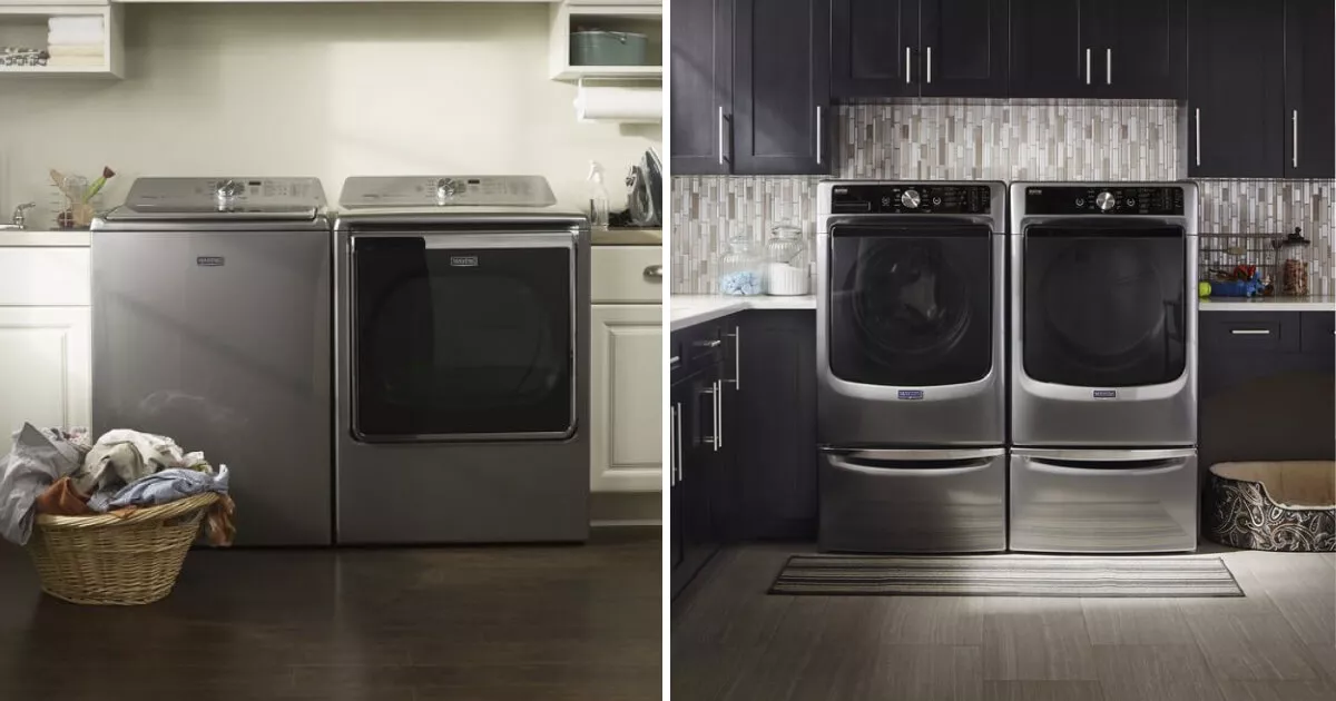Front Load vs. Top Load Washing Machines Maytag
