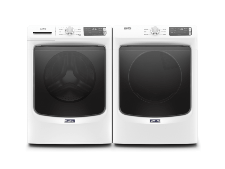 A Maytag® 4.5 cu. ft. washer & 7.3 cu. ft. dryer set.