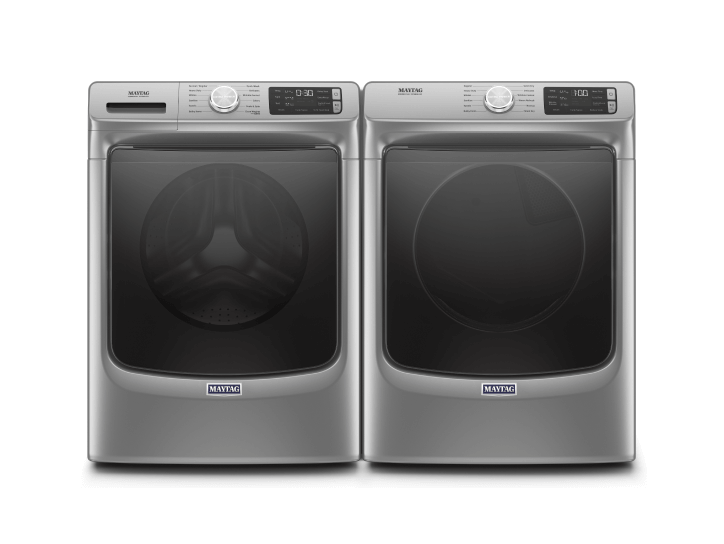 A Maytag® 4.8 cu. ft. washer & 7.3 cu. ft. dryer set.