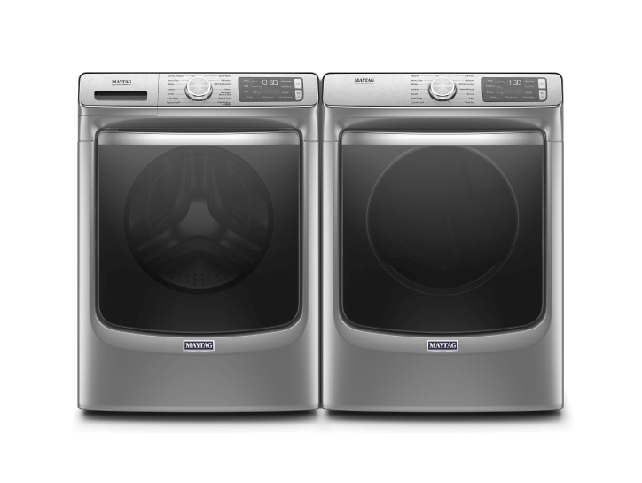 A Maytag® 5.0 cu. ft. washer & 7.3 cu. ft. dryer set.