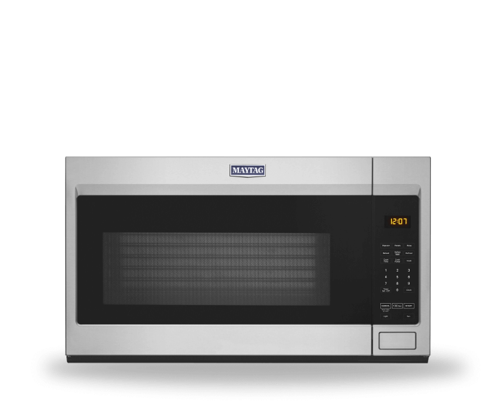 Maytag® over-the-range microwave.